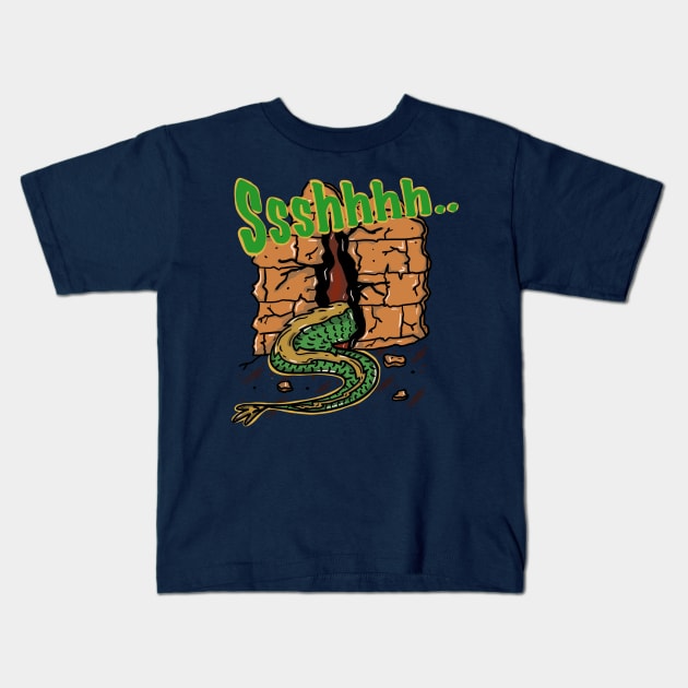 Dragon Tail Kids T-Shirt by RiyanRizqi